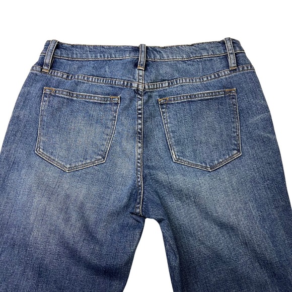 J.Crew Slim Broken-In Boyfriend Jeans Women's‎ 27 Blue Distressed Denim - Picture 11 of 16